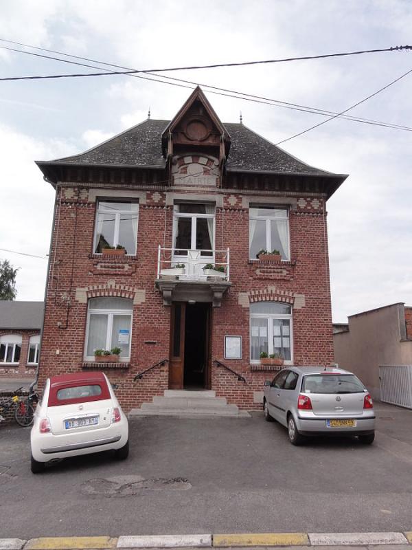Mairie de la commune de Gouy, dans le département de l'Aisne.