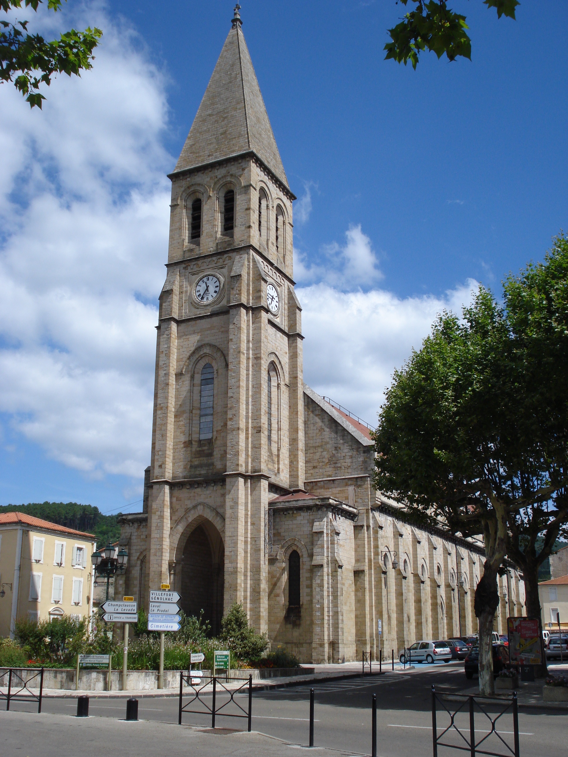 L'eglise de la Grand-Combe (Gard, France)