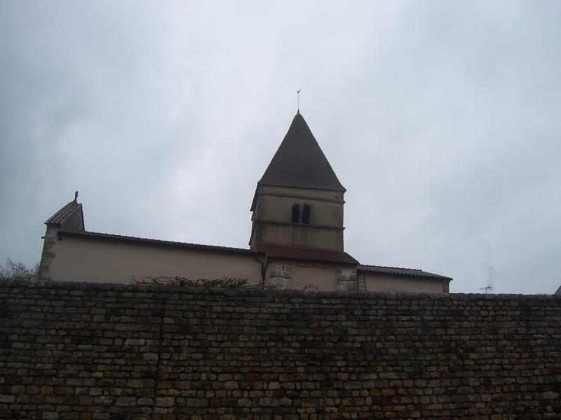 L'église de Grandvaux.