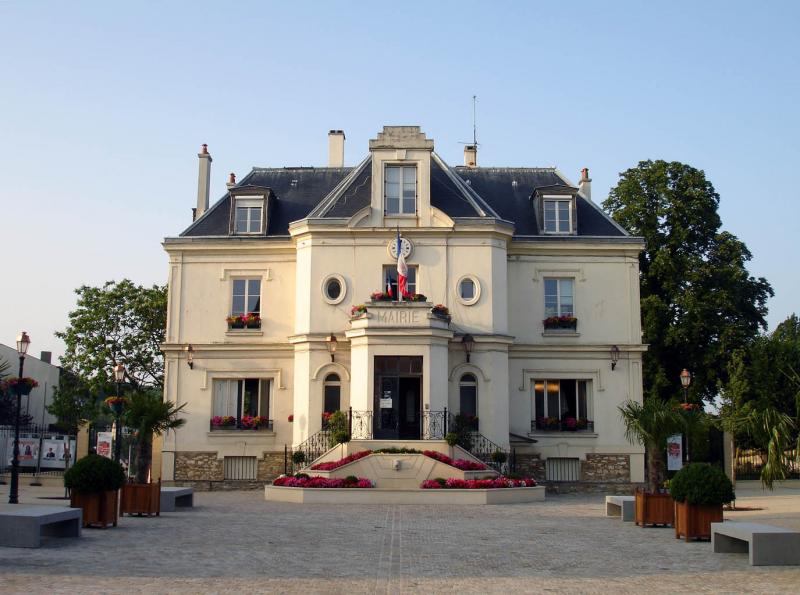 L'Hôtel de ville de Groslay (Val-d'Oise), France