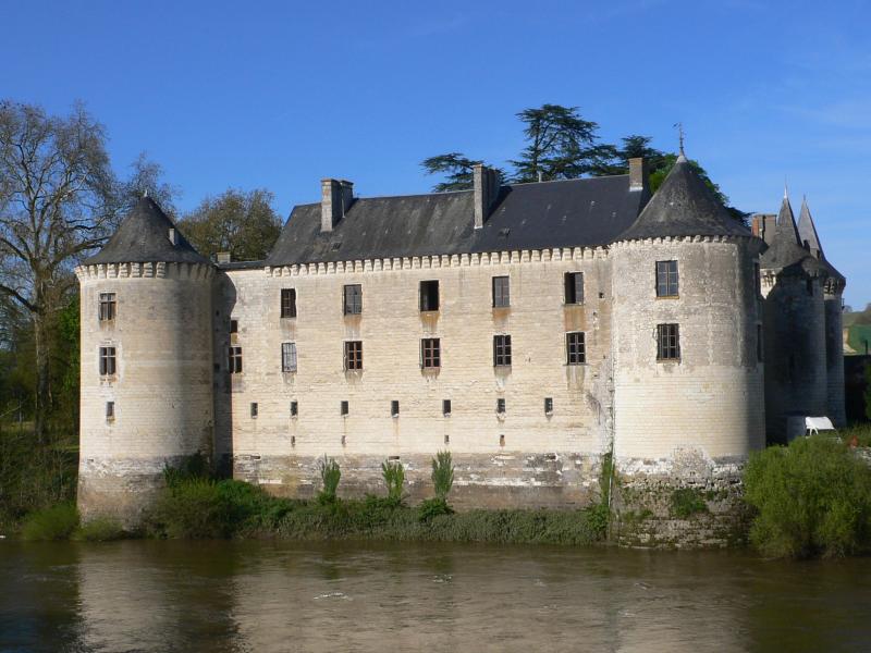 Le château de La Guerche, dans le département d'Indre-et-Loire.