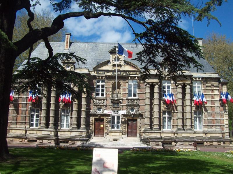 Photo de la mairie d’Harfleur, en région Normandie.