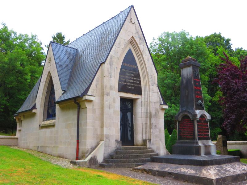 La chapelle Saint-Nicolas dans le village détruit de Haumont-près-Samogneux