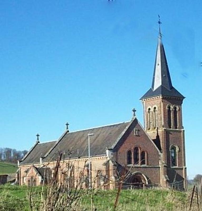 L'église Saint-Martin, dans le département de la Seine-Maritime.