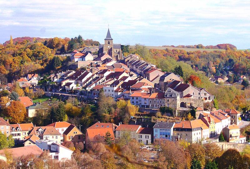 Le quartier médiéval du Vieux-Hombourg (vue d'ensemble).