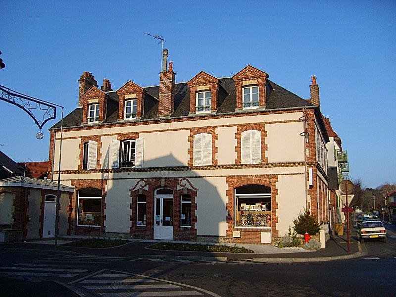 Photo de la bibliothèque de Houlgate, en région Normandie.