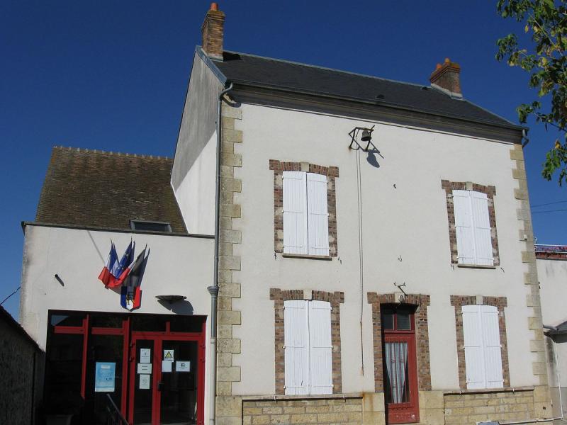 Mairie de la commune d'Ichy, dans le département de la Seine-et-Marne.