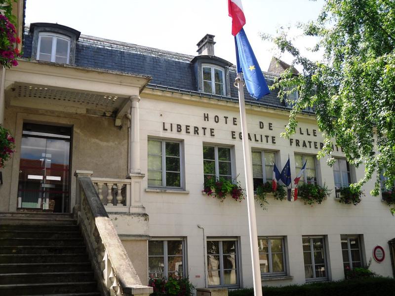 L'hôtel de ville de la commune d'Igny, dans le département de l'Essone .