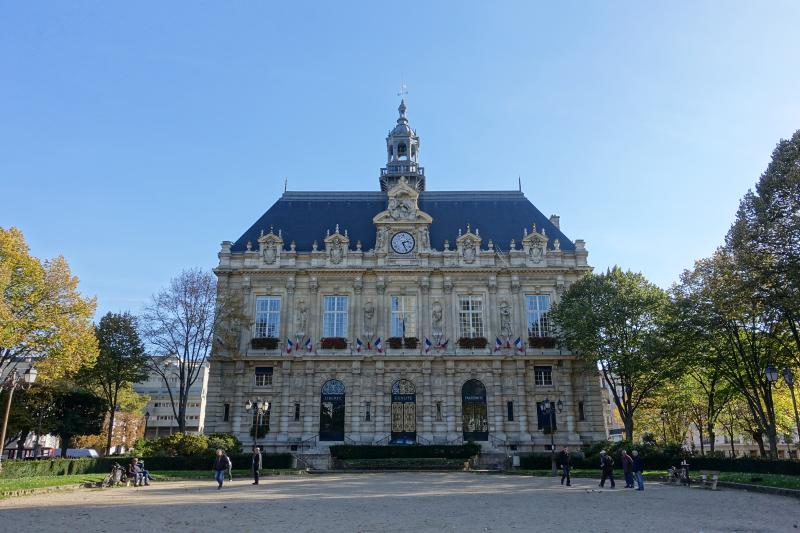 La mairie d'Ivry-sur-Seine en 2016.