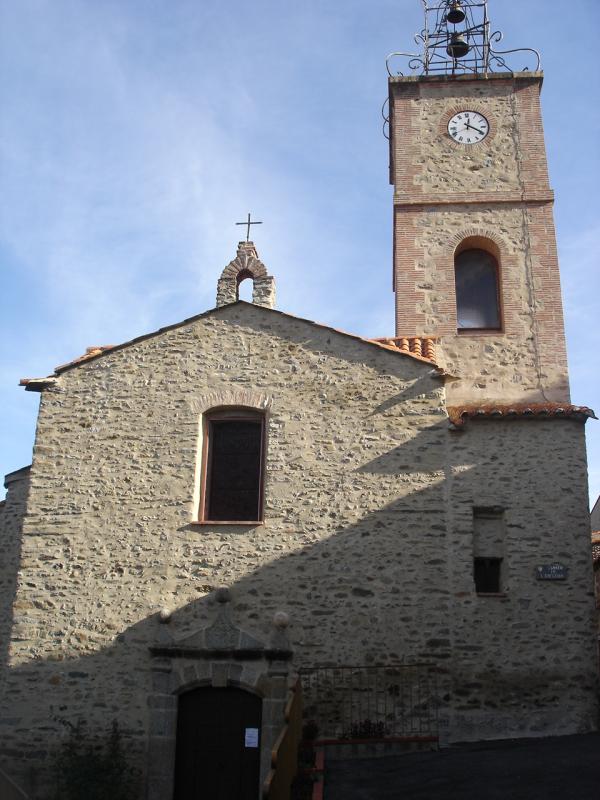 Église Saint Martin de Joch, dabs le département des Pyrénées-Orientales.