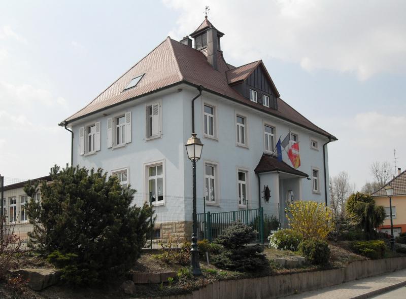 La mairie-école de Kappelen.