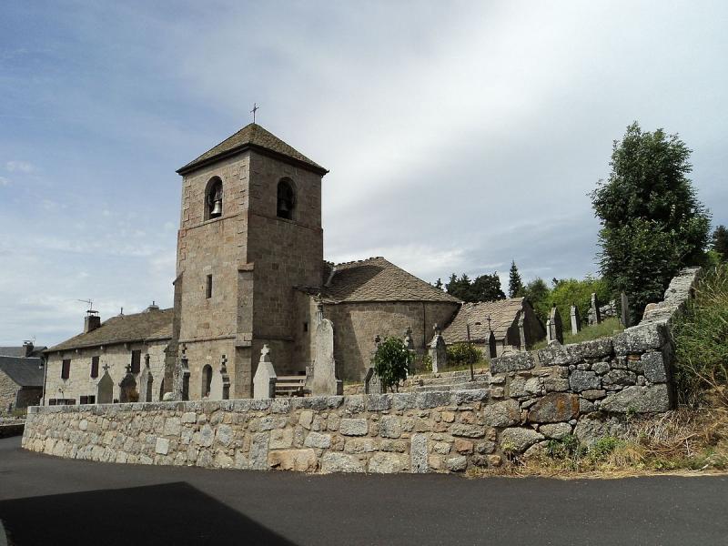 Église Saint-Roch-de-Lajo, dans le département de la Corrèze.