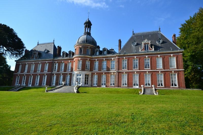  Le château du Landin, dans le département de l'Eure.