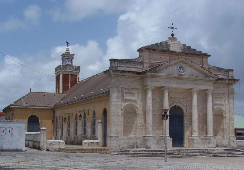 Photo de la commune du Moule, en Guadeloupe.