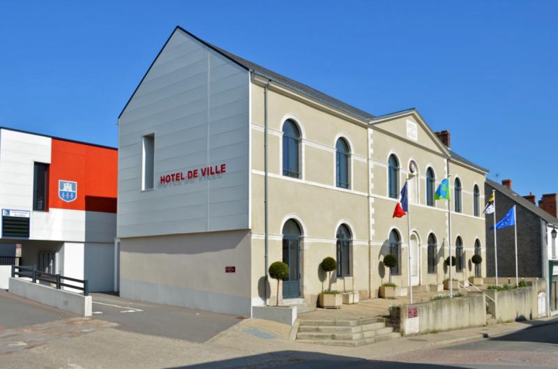 L'hôtel de ville.