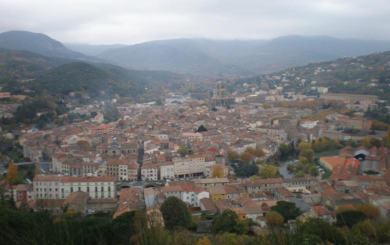 Vue générale de la ville.