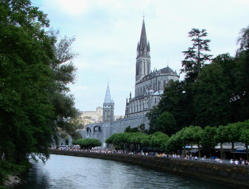 Photo du château de Lourdes, en région Occitanie.