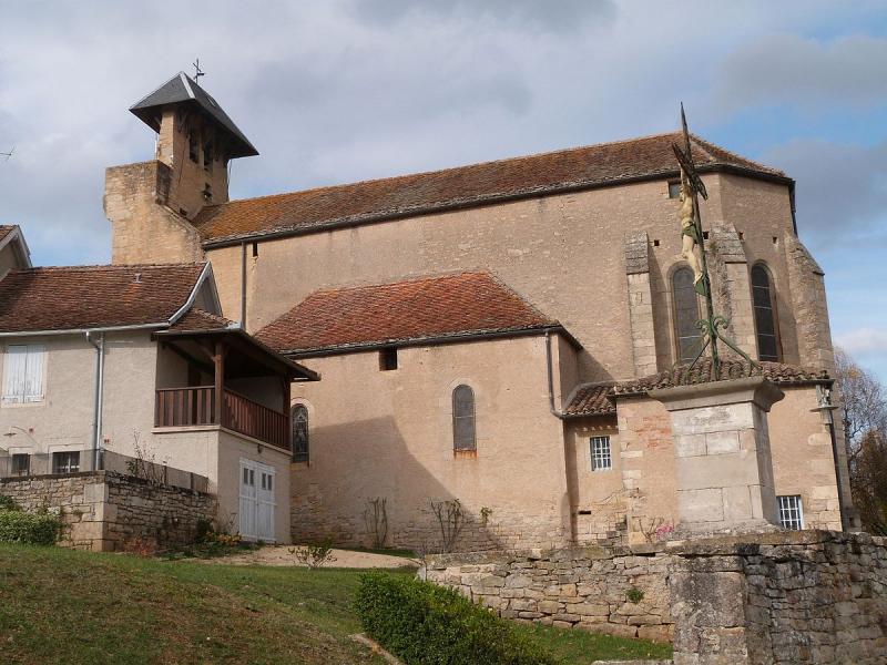 Eglise de Loze, dans le département du Tarn.