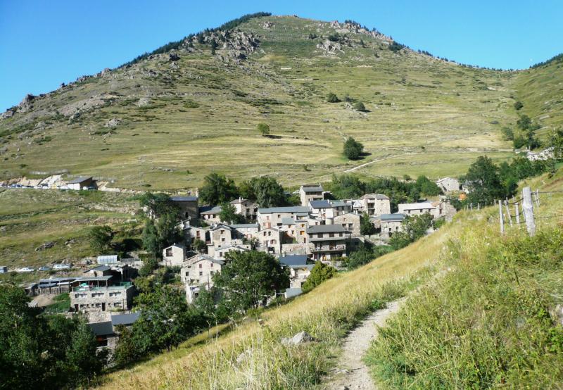 Vue générale du village.