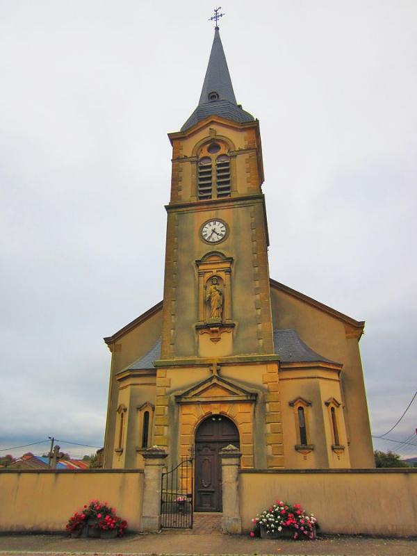 	
Église de la commune de Many, dans le département de la Moselle.