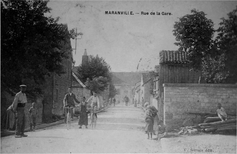 Maranville sur une vue ancienne.