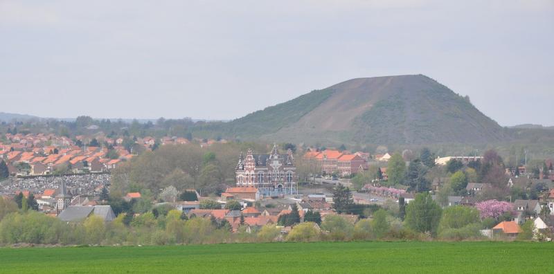 Vue panoramique sur Marles-les-Mines.