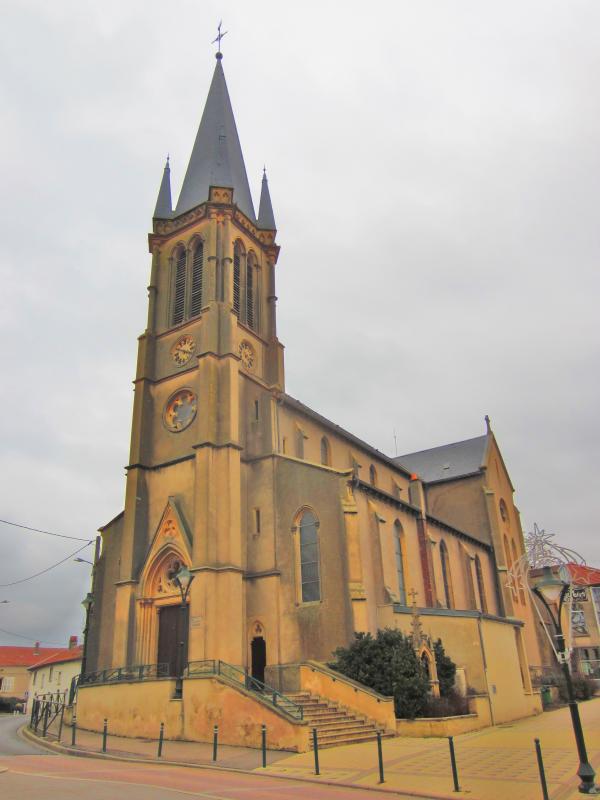Photo de l'église Saint-Brice de Marly, en région Grand-Est.