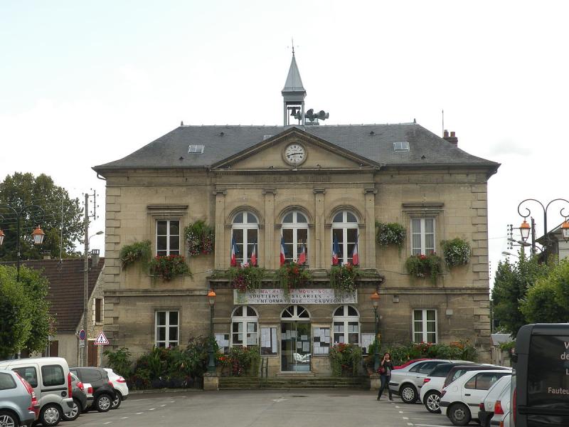 Mairie de la commune de Mouy, dans le département de l'Oise.