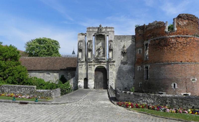Photo du château de Nantouillet, en région Île-de-France. 