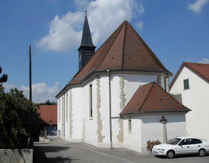L'église Sainte-Marguerite.