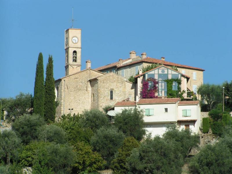 Village d'Opio,dans le département des Alpes-Maritimes.