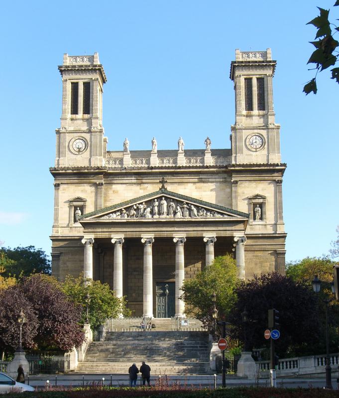 Église Saint-Vincent-de-Paul, dans le 10e arrondissement de Paris, en France