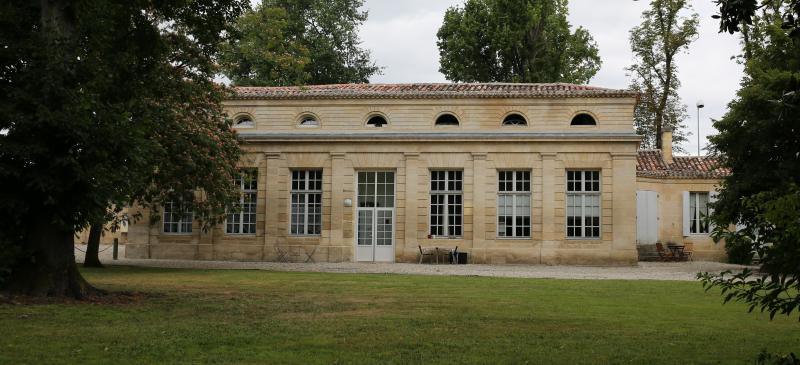 Photo de l'orangerie de Pessac, en région Nouvelle-Aquitaine. 