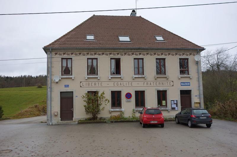 Mairie de  Petite-Chaux, dans le département du Doubs.