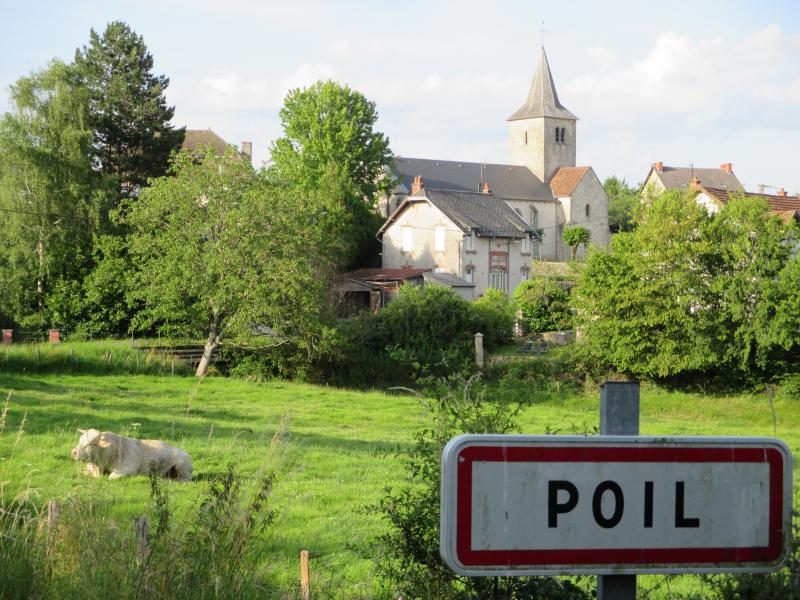 Entrée du village par la rue du moulin