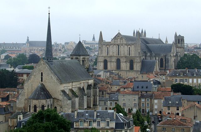 Église Sainte-Radegonde, Poitiers, Poitou-Charentes, FRANCE