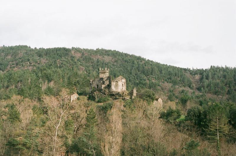 Château de Brésis, à Ponteils-et-Brésis, dans le département du Gard.