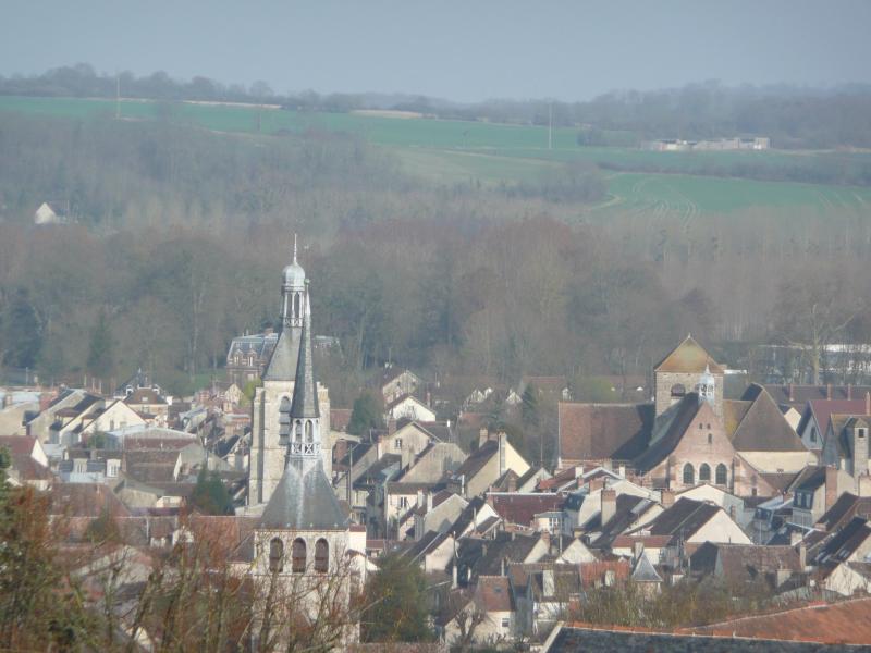Vue générale de Provins.