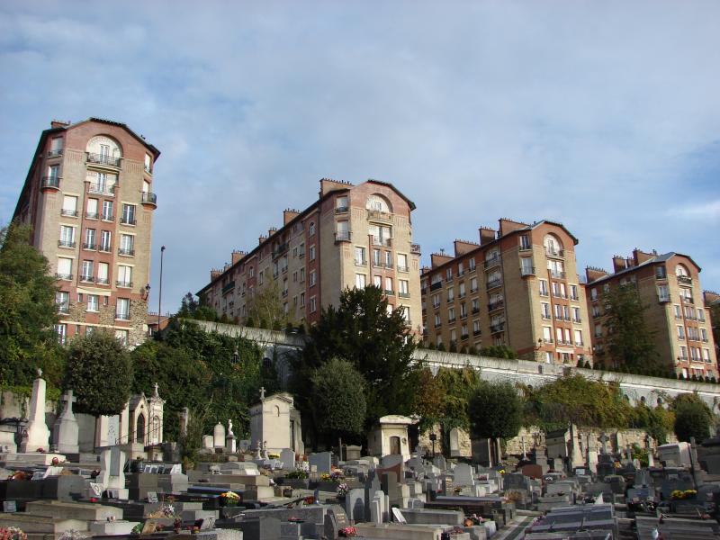 Cités du Haut de Puteaux, dans le département des Hauts-de-Seine, en région Île-de-France