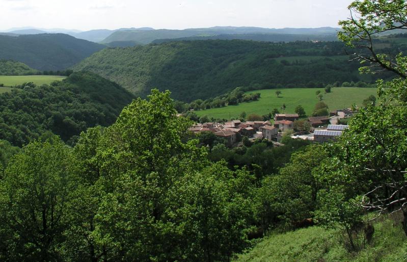Le village de Romiguières.