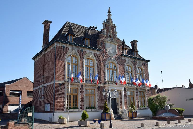 Hôtel de ville de Rouvroy.