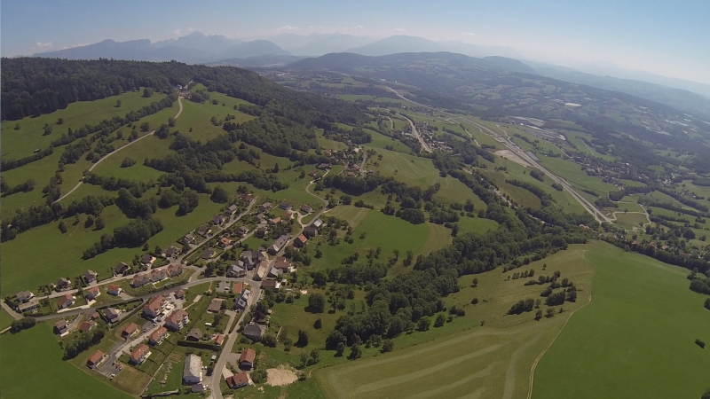 Saint-Blaise vu du ciel