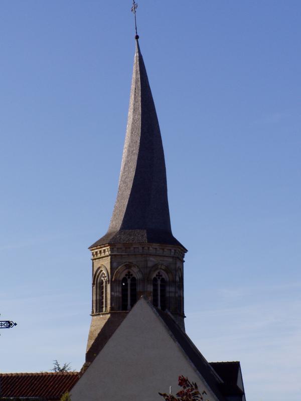 Le clocher tors.