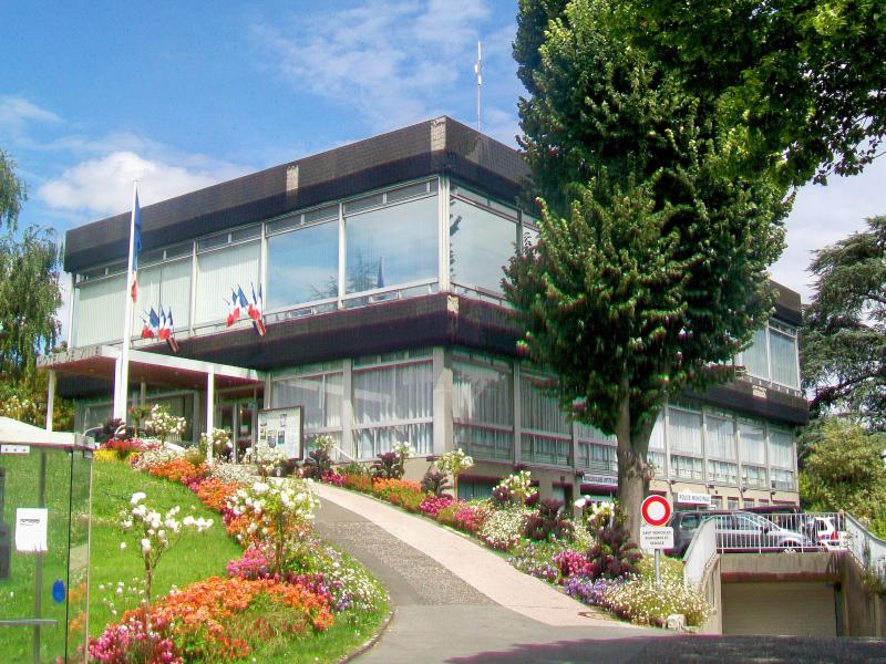 Photo de la mairie de Saint-Brice-sous-Forêt, en région Île-de-France. 