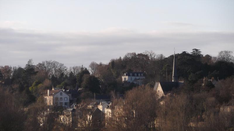 Vue panoramique du centre-bourg.