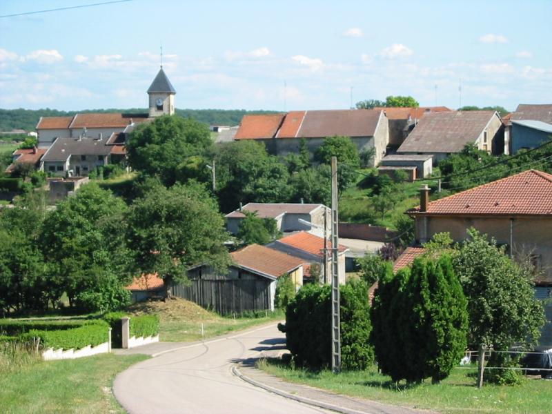 Vue d'ensemble de Saint-Genest.