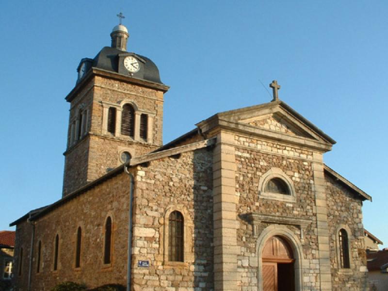 Église Saint-Barthélemy de Saint-Genis-les-Ollières .