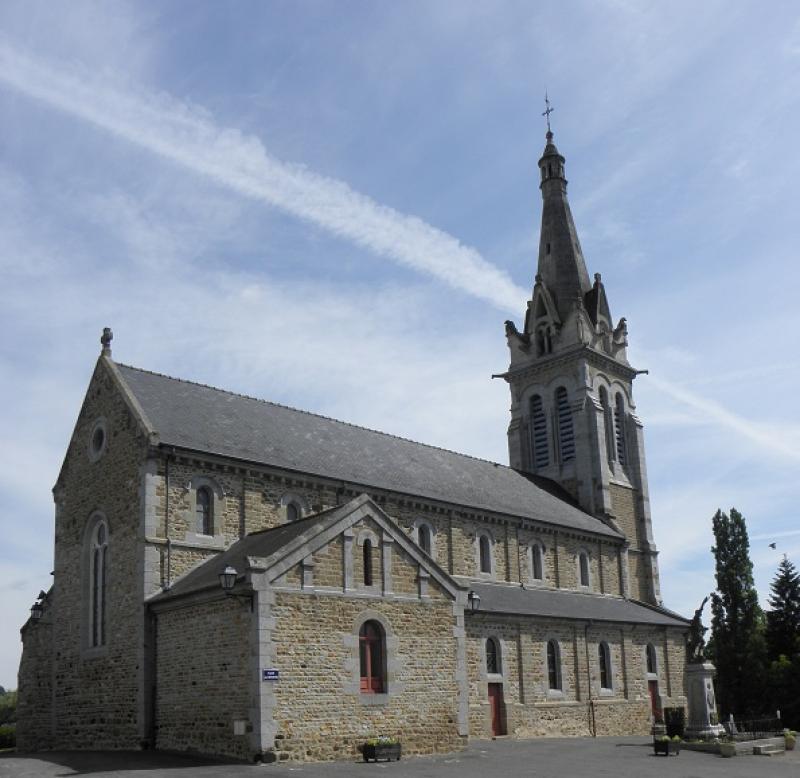  L'église Saint-Jean-Baptiste.