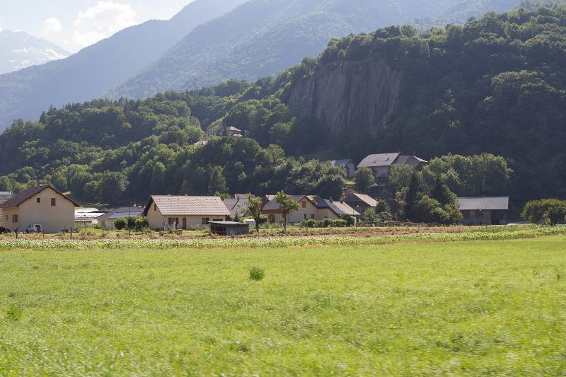 Vue du village de Saint-Léger.