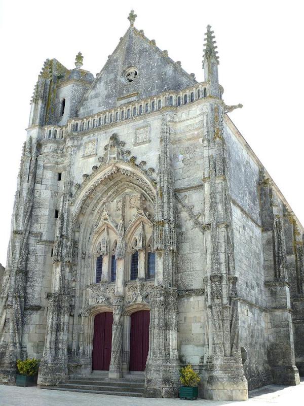 Saint-Marc-la-Lande - Collégiale de la commanderie Saint-Antoine-de-la-Lande.